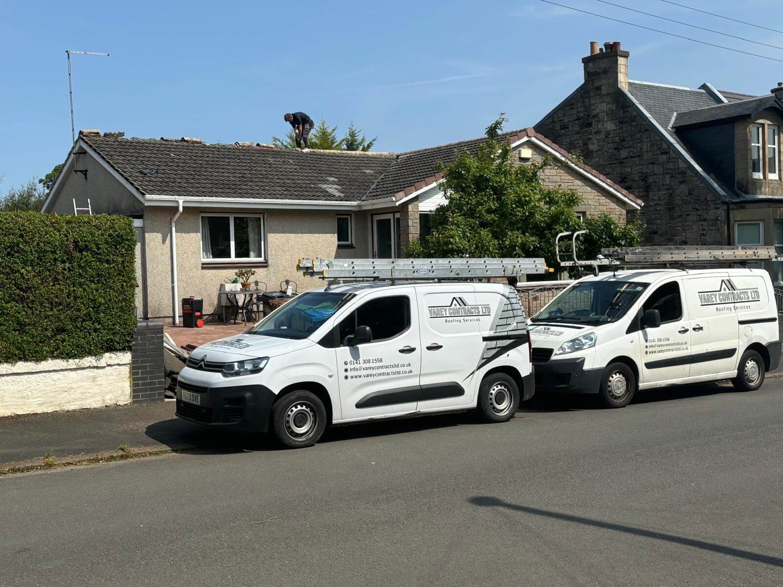 Roofline repairs Coatbridge