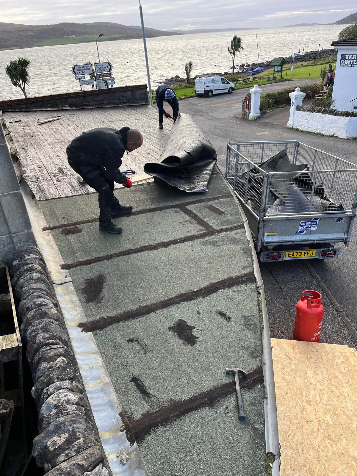 flat roofing specialists Coatbridge city